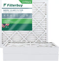 13 Filters AC 12x12x4 Pleated MERV Air (3-Pack) Filterbuy Furnace HVAC