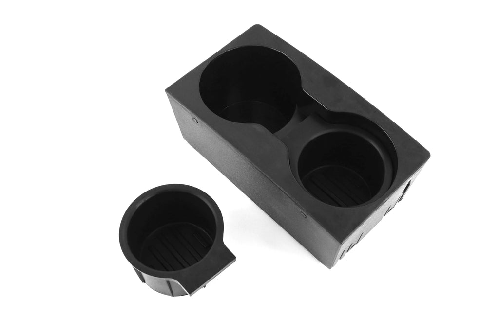 Center 4 Holder Holder through Cup Mounted Duty 2 Holds 2011-2016 Inserts F-250/F-350/F-450/F-550 Beverage Auto (flow with Black Cups Super Red Floor style) Console fits Compatible Ford Front Hound