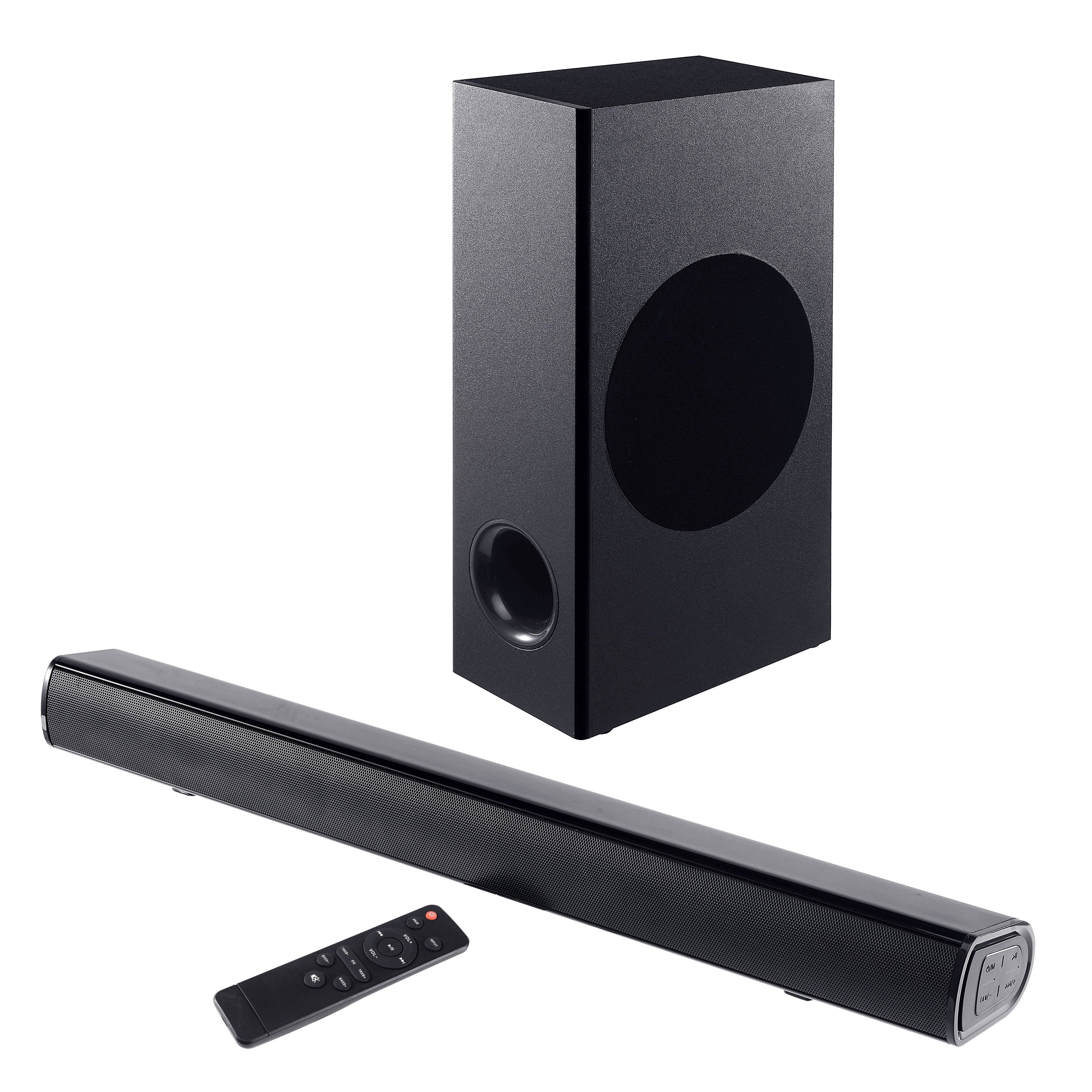 2 Vivitar in 24" Soundbar Entertainment Subwoofer 1 Home system