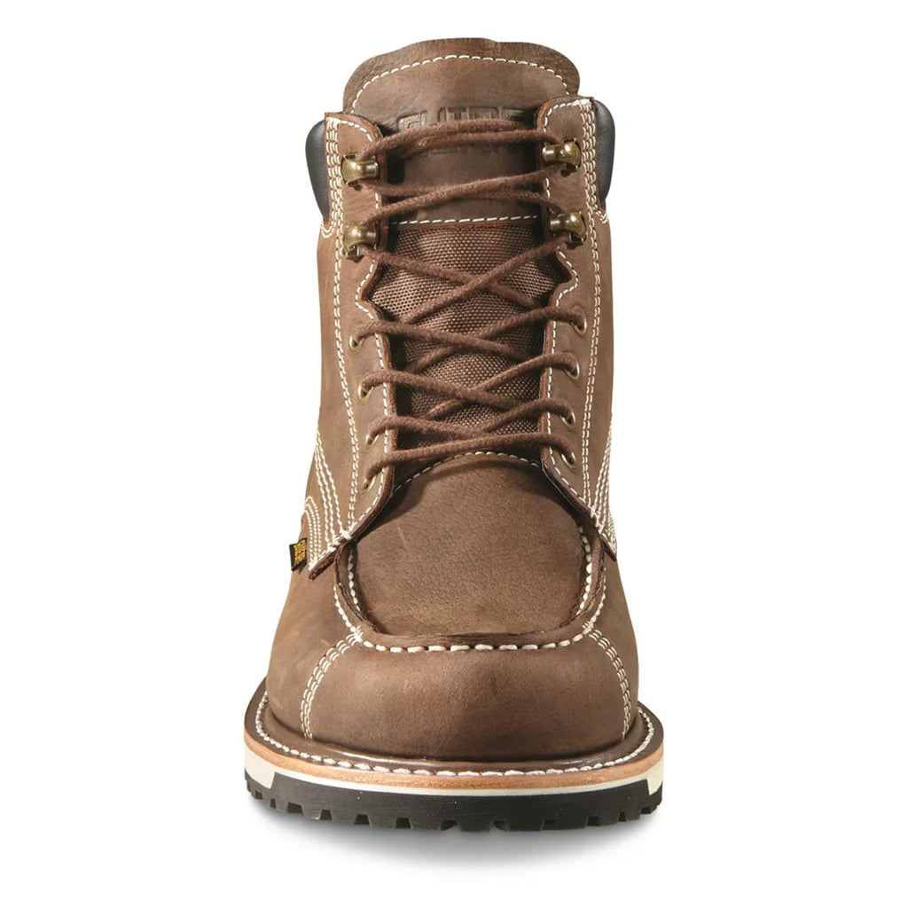 Guide Work Rugged Pull-On Boots Leather Moisture Timber Mens Gear Insoles, Waterproof Boot Shoes, Ankle Wicking Chukka
