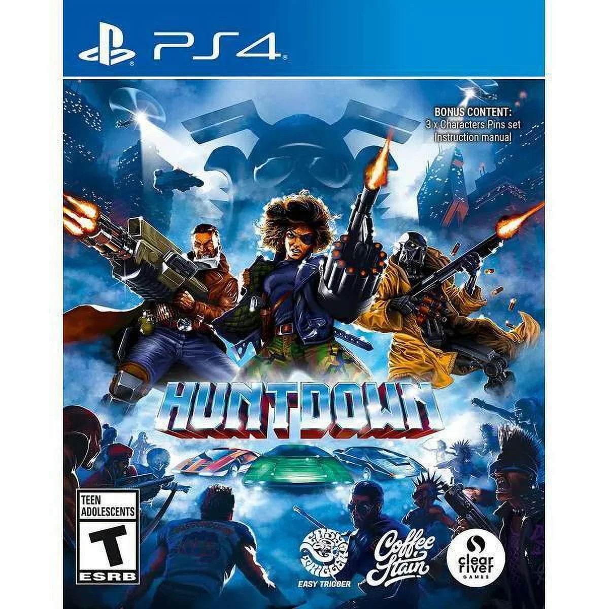 Games] Sony Stain Coffee Huntdown NEW River - Studios 4 PlayStation Clear [PS4
