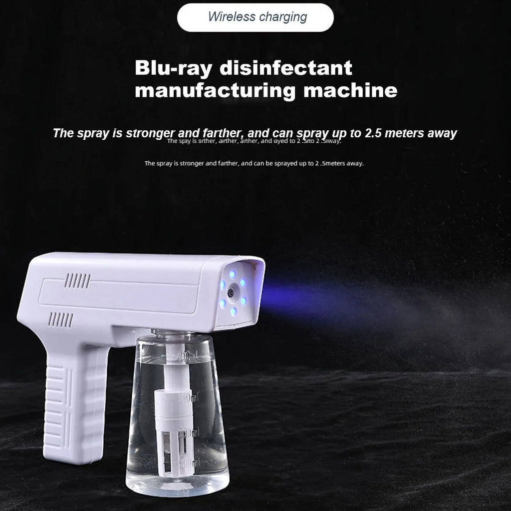 Blue and Maker, Generator, Water Disinfection Spray Light NaClO Electrolysis 3-in-1 Disinfectant Gun