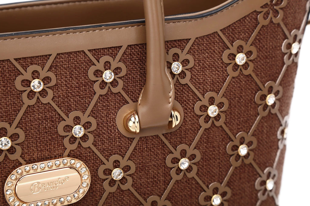 3D Wildflower Tote Travel & Work