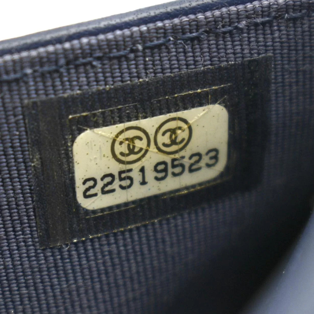 Tote Bag Leather Luggage Pre-owned Denim Bicolor Crossbody CELINE