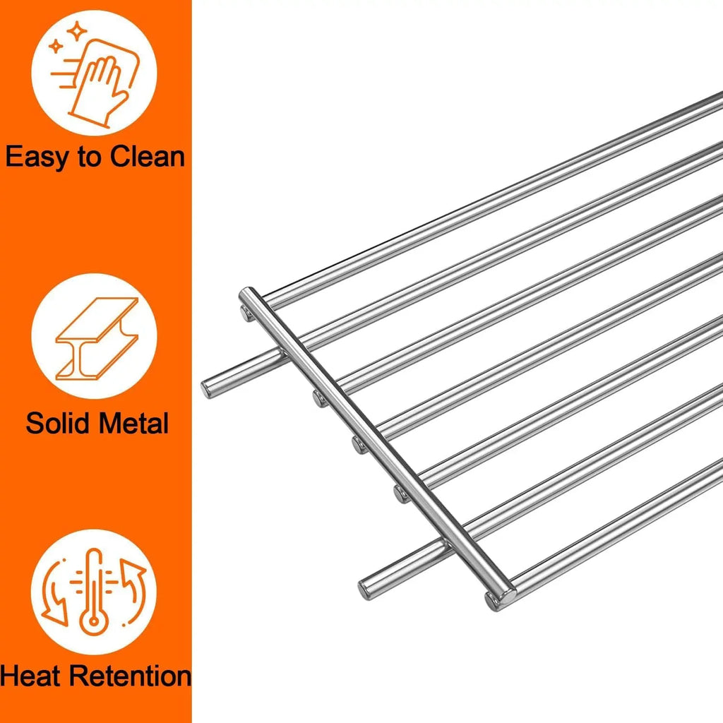 x 304 C, Weber Warming Replacement & Silver Steel 1000-5500, for 7513/88719 B in Genesis AOREWTGGH 700, for B&C, Grill Rack Spirit Rack 4.7 24.9 7513 4 Stainless Warming Gold x Weber Genesis
