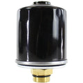 6CFM Compatible - Carbon Series Easy-to-Install, Premium, Carbon M24 Vacuum Filter Universally Seal for Exhaust Carbon Filter with 3CFM Filter VE Pumps - Mastercool Fitting and & BVV Silicone Black