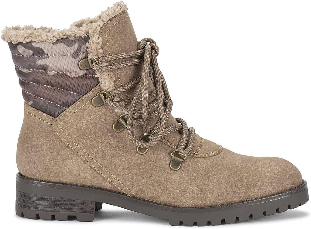 Dennison Mushroom Womens BareTraps Camo Boots 6