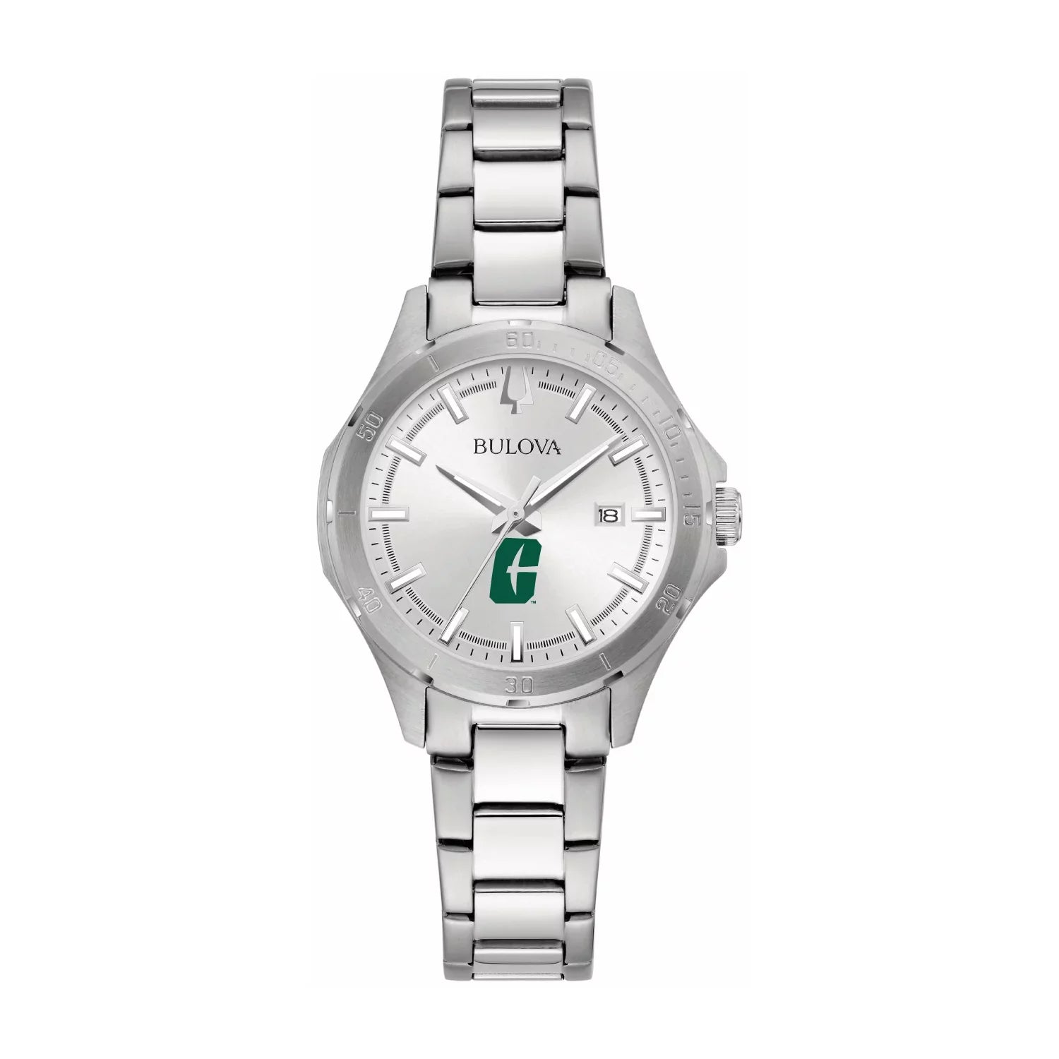 Watch Bulova Women's Charlotte Steel 49ers Silver Classic Stainless Sport