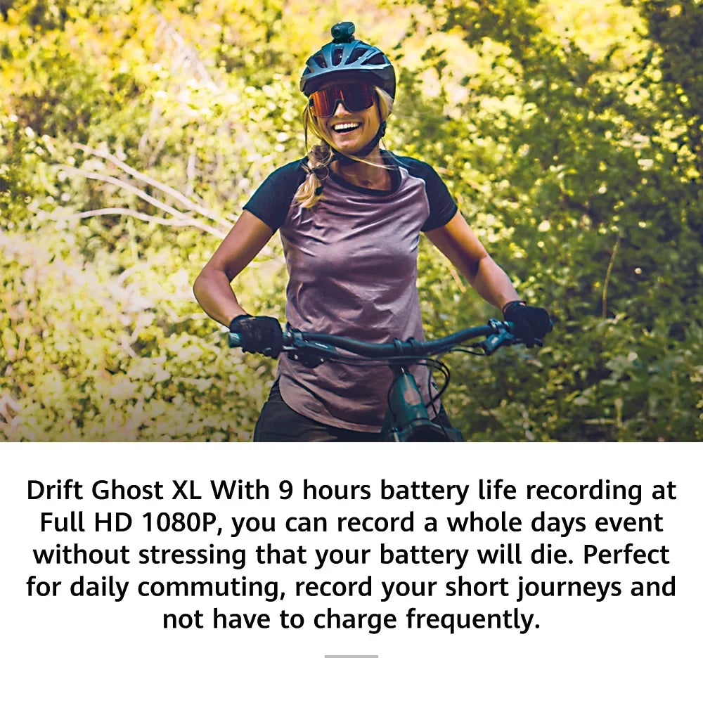 Battery Ghost Waterproof XL Life External Drift Sports Support Camera 9 Camera, Hour Mic