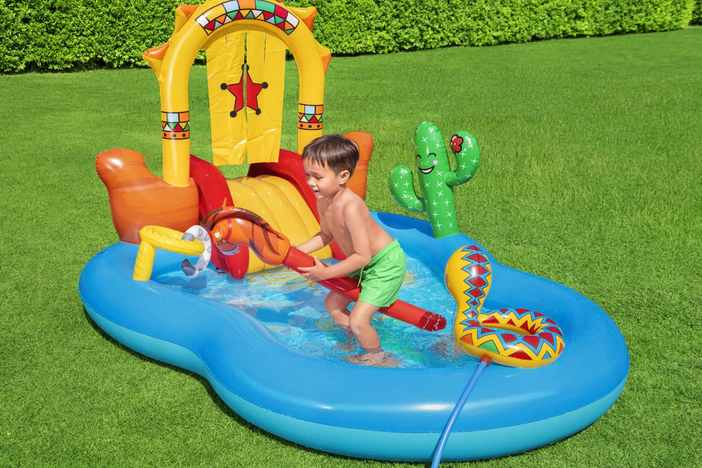 Play Wild Kids Center West Water H2OGO! Inflatable Wide 8'