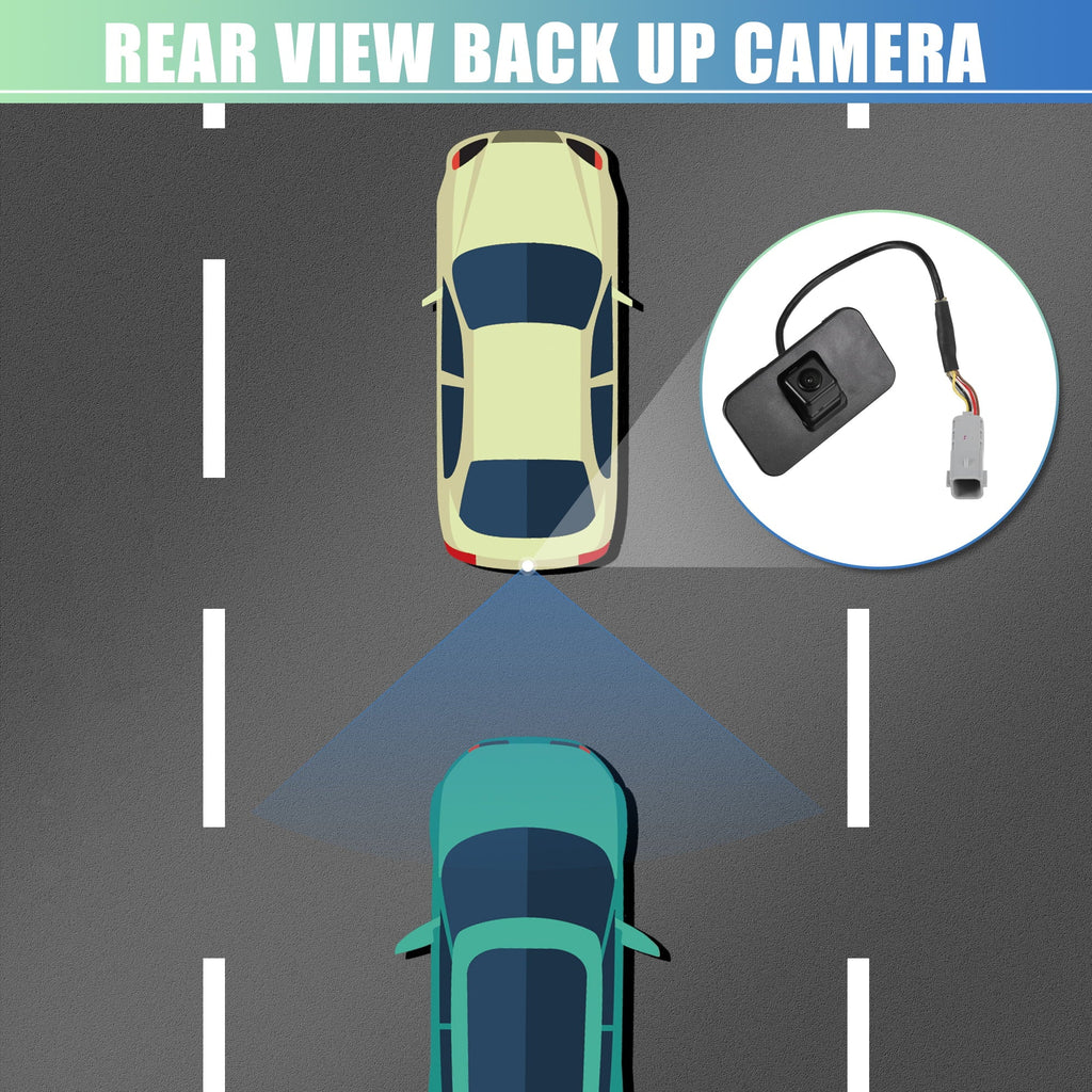 Suburban Chevrolet Rear Camera Reverse 3500 Up 2016-2019 Park Camera for Rear Back View Assist 1pcs