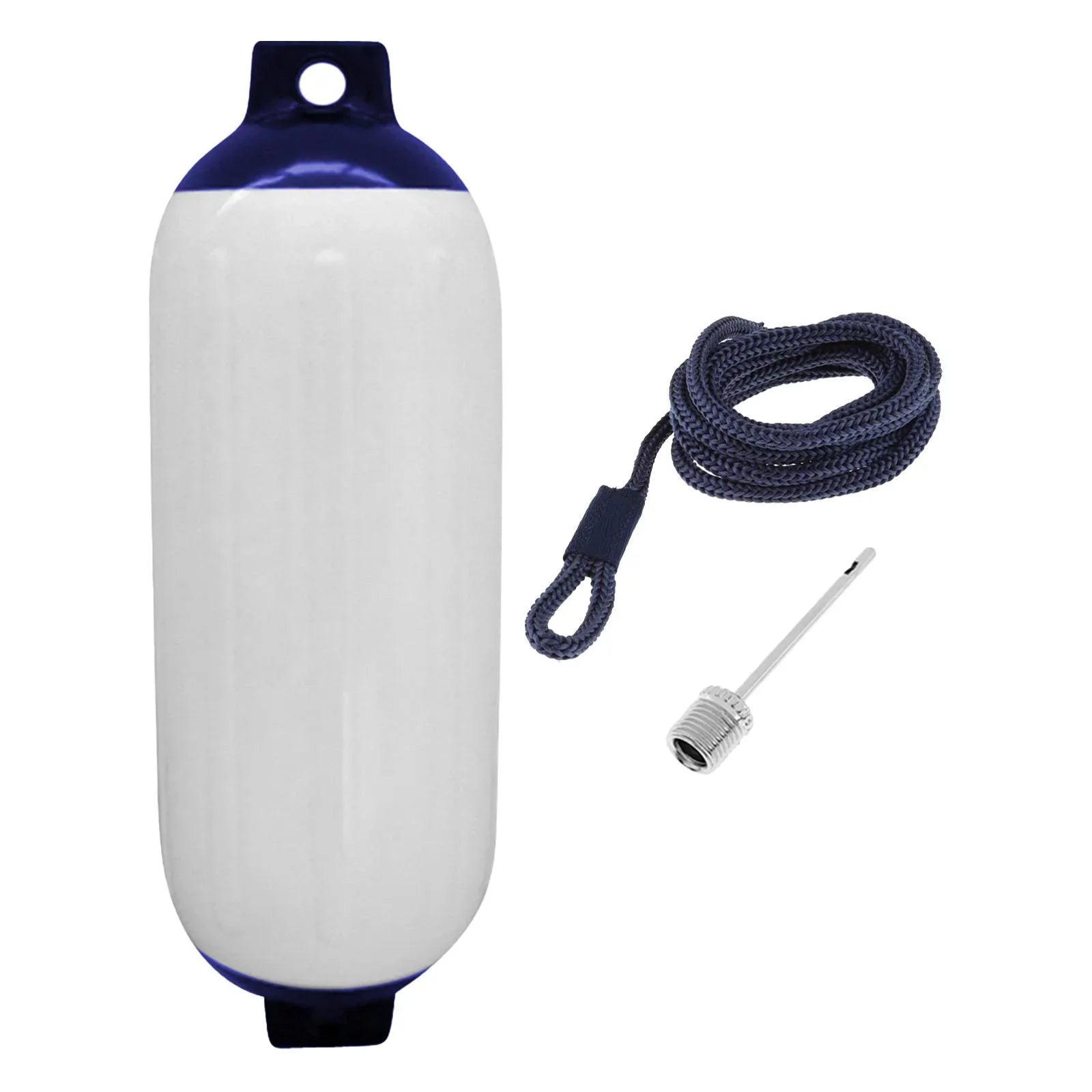 Collision Fenders,Boat Fenders Boat Nozzles,Boat Boat Bumper Speedboat with 4x16in,Marine Anti Fishing Fenders Fenders for Boats Protector Protection,Inflatable Set Rope Docking and Boat