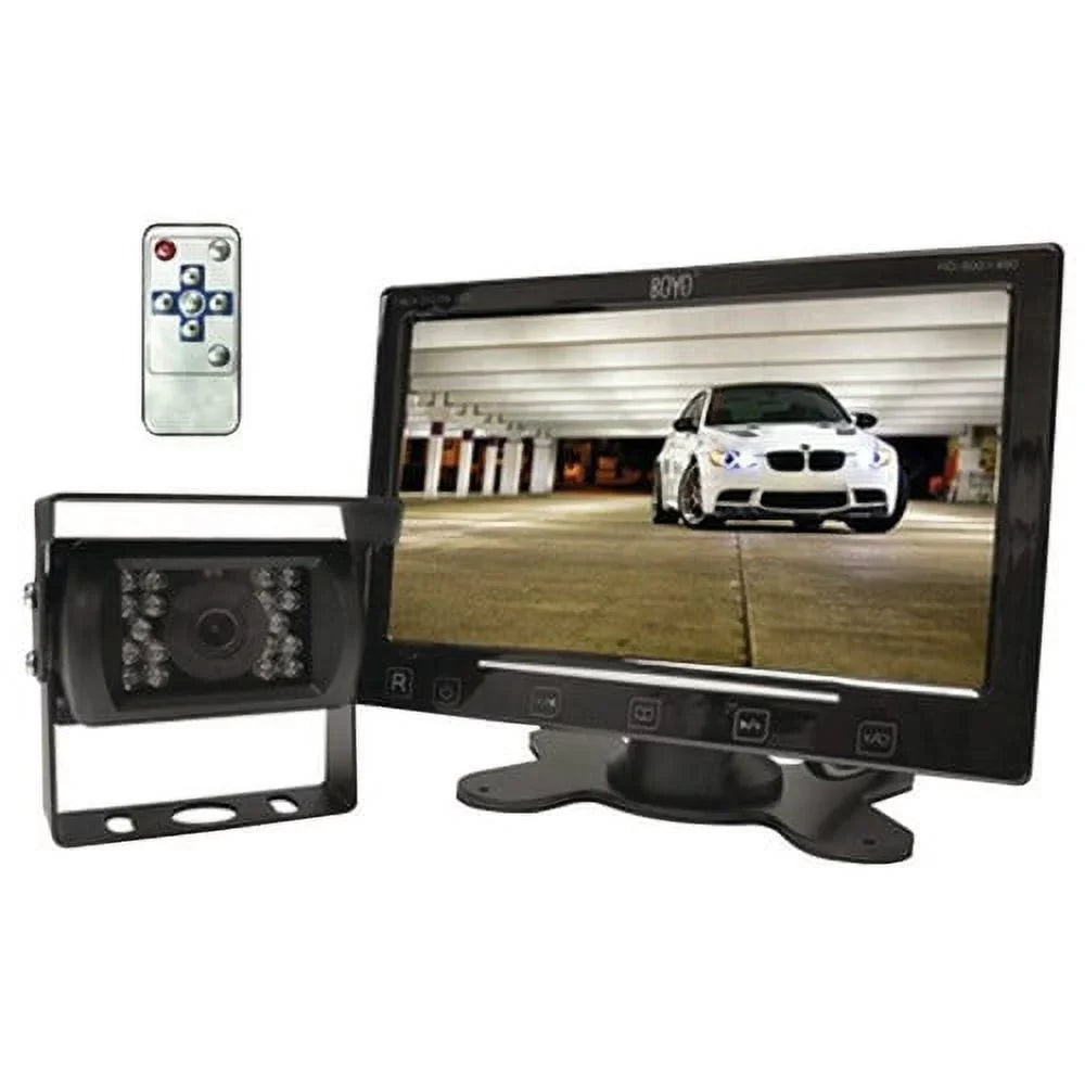 Backup and VTC307M Monitor 7" Camera System, Heavy-Duty BOYO