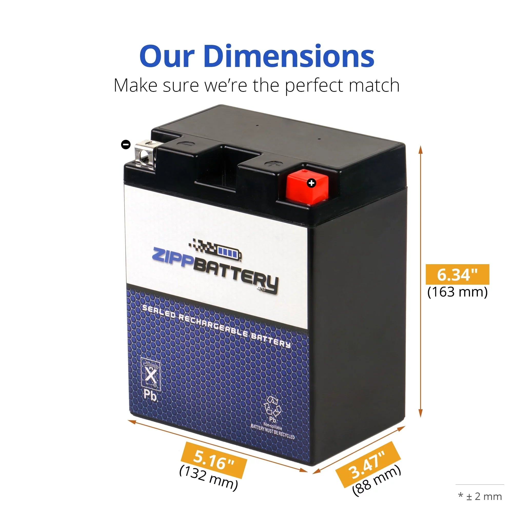Battery Ytx14Ahl-Bs For 1980 Suzuki Gs1000 1000Cc Motorcycle Zipp Battery