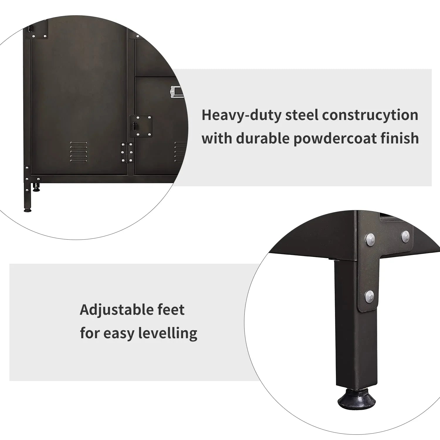 for for Lockable Door Storage Lockers 4 STANI Employees,71" Office Sundries,Gym,School Metal Cabinet Steel Staff,Home with