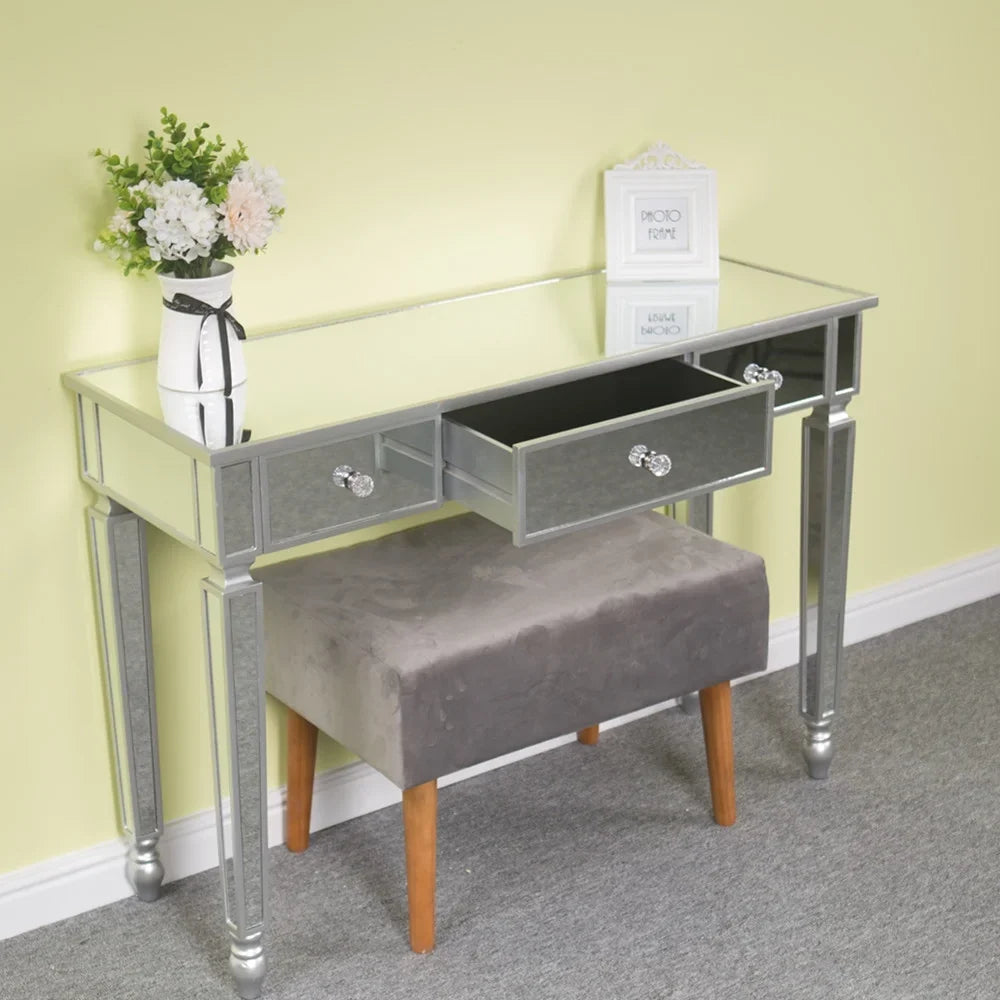 Console Table Drawers Dressing Mirror Table Table Three