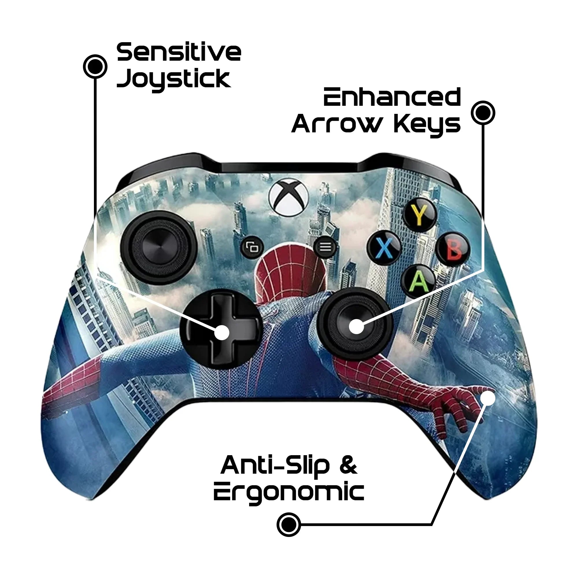 Custom - Windows One with Controller One with Xbox Gaming Wireless One Controller Anti-Slip Works Custom X/PC/Laptop Xbox DreamController One Original 10, Xbox Custom with Controller Bluetooth S/Xbox