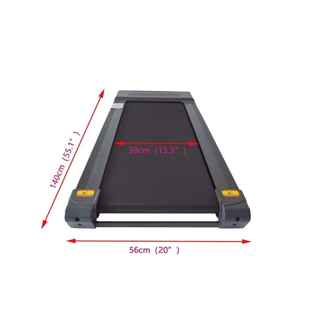 Silent Electric Household 286.6lb INTSUPERMAI Treadmill Load 1-8km/h limit