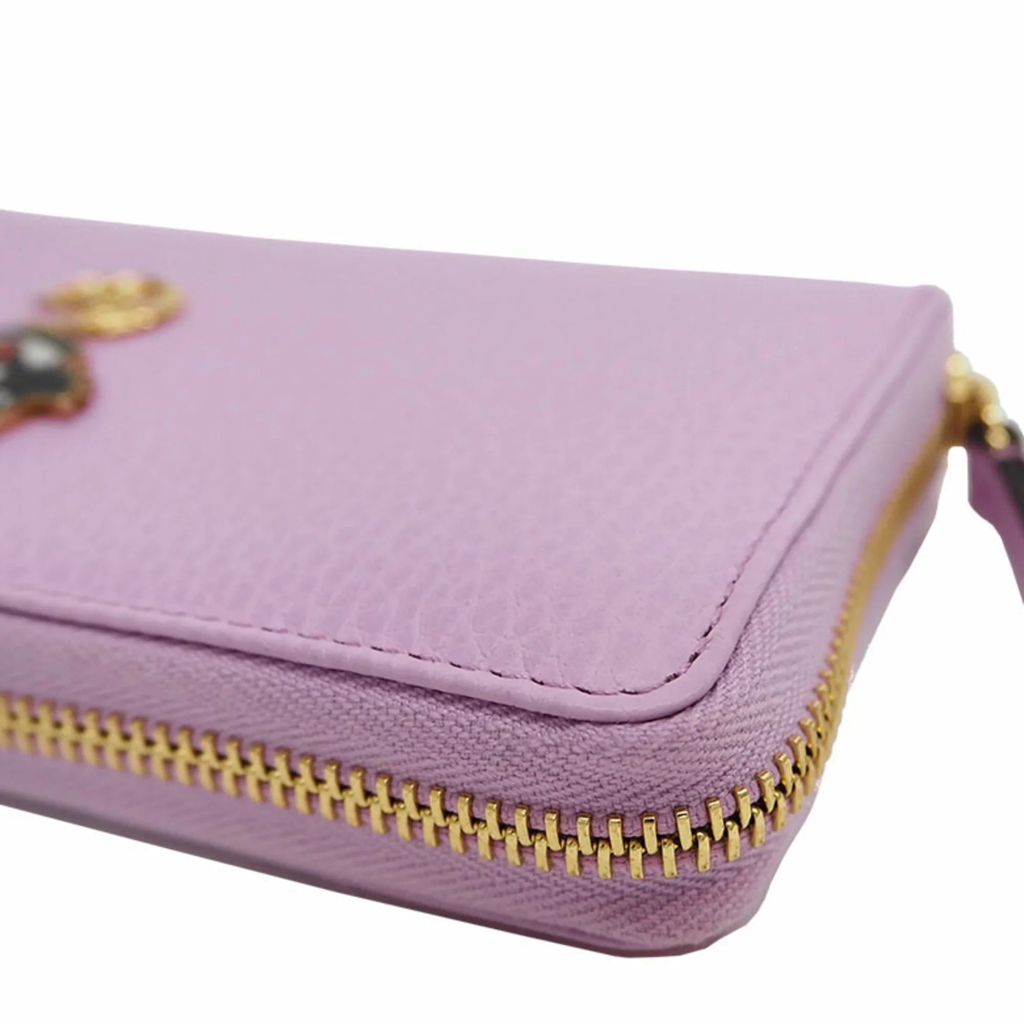 GUCCI Gucci Light 499337 Marmont Wallet Boston Dog (Like Zip Bosco GG Terrier Pre-Owned Round Purse Around New) Pink