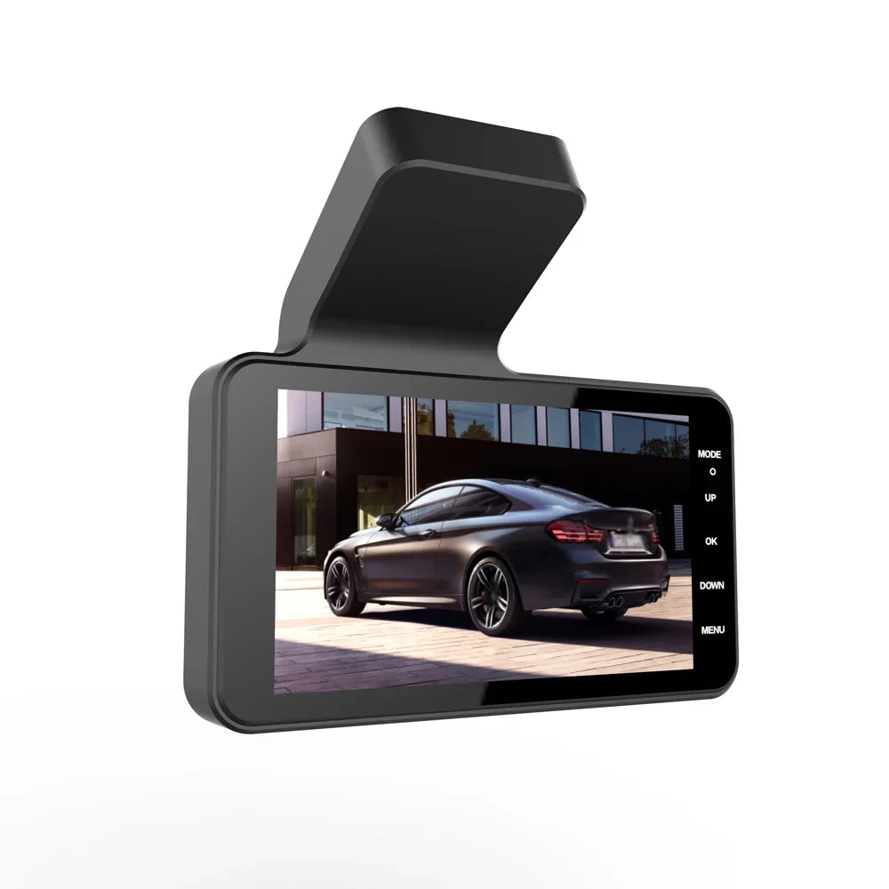 1080P Angle Picture Detection 4 Inch Recorder Dashcam Recording Driving Eccomum 170° Support DVR Reversing Motion Touchscreen Night-Vision Loop Wide Dash Car with Camera