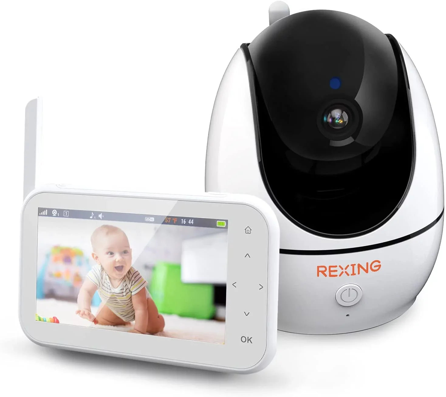 Capabilities 4.5" Recording BM1 IPS Display Baby w/ Rexing Monitor