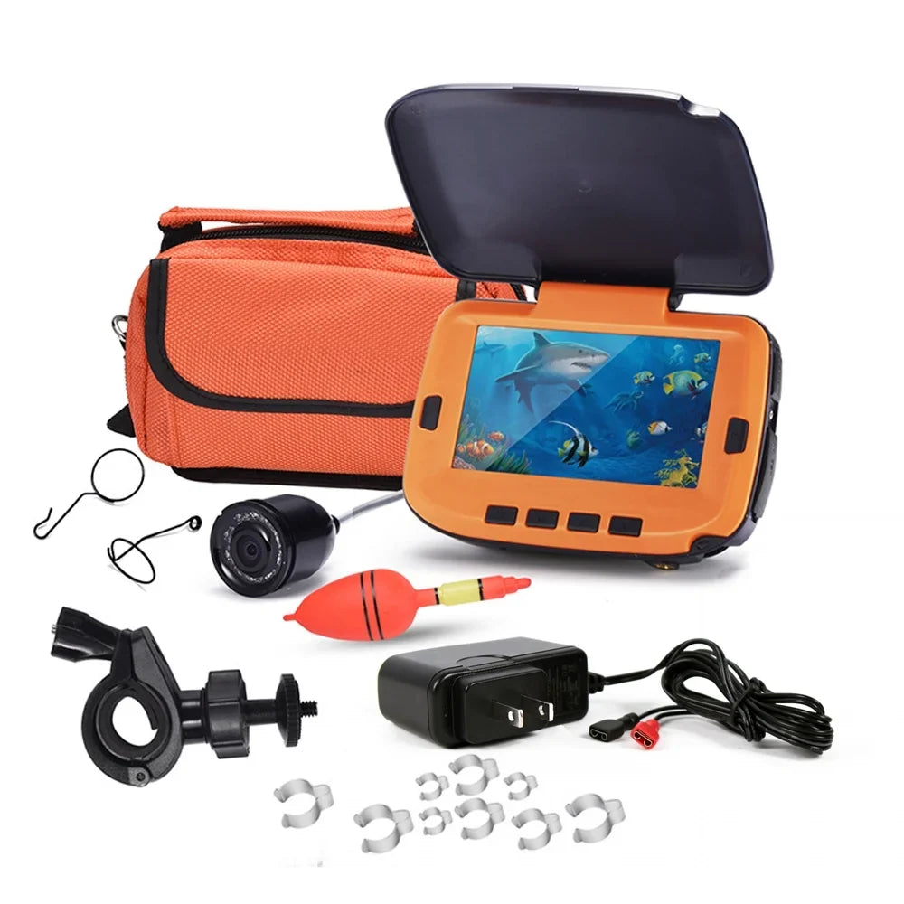 Camera River 4.3in Underwater Vision CS Pixels 120 with 8 Ice Degree LCD for 300000 Night Fishing Fishing Digital Lixada