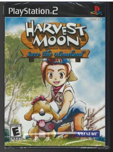 PS2 Save Sealed Factory New Version) Harvest The (Brand US Moon: Homeland Playst