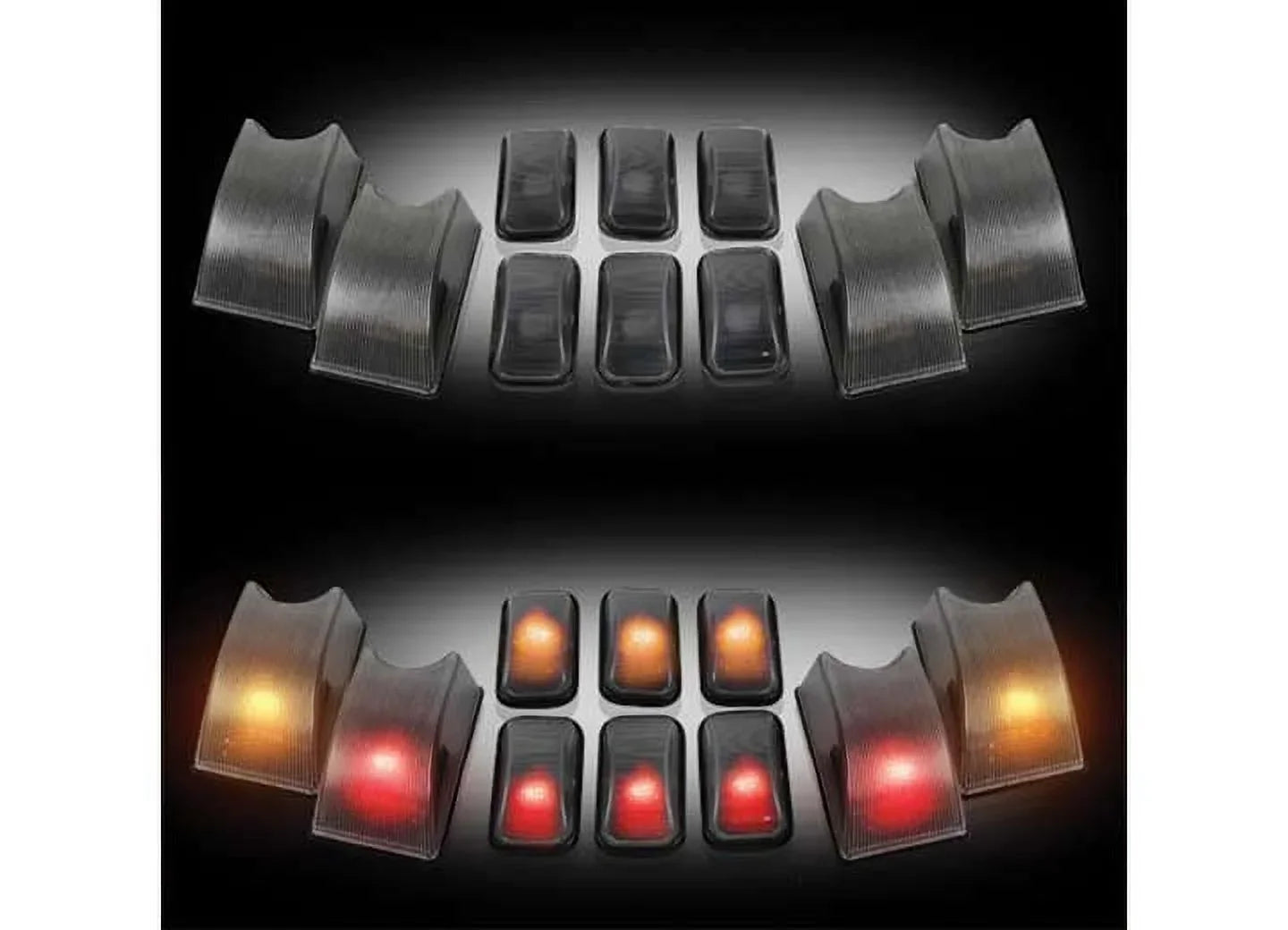 Piece 2006 General Roof Recon 2002 (10 Hummer Cab 264160Bk Lights Smoked H2 Am /