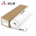 Roll DTF Roll Film Sublimation Paper A-SUB for Transfer, Film X in 13 FT Transfer Heat 328 13"x328' DTF DTF DTF
