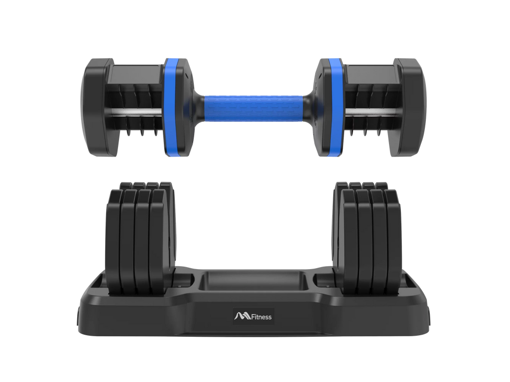 Suitable 55lb Handle, x2 Dumbbell Full by of with Adrinfly Tray, Dumbbell Adjust with - Adjustable Set Fast Anti-Slip Fitness Turning Weight for Exercise Workout Handle Dumbbell Body 2