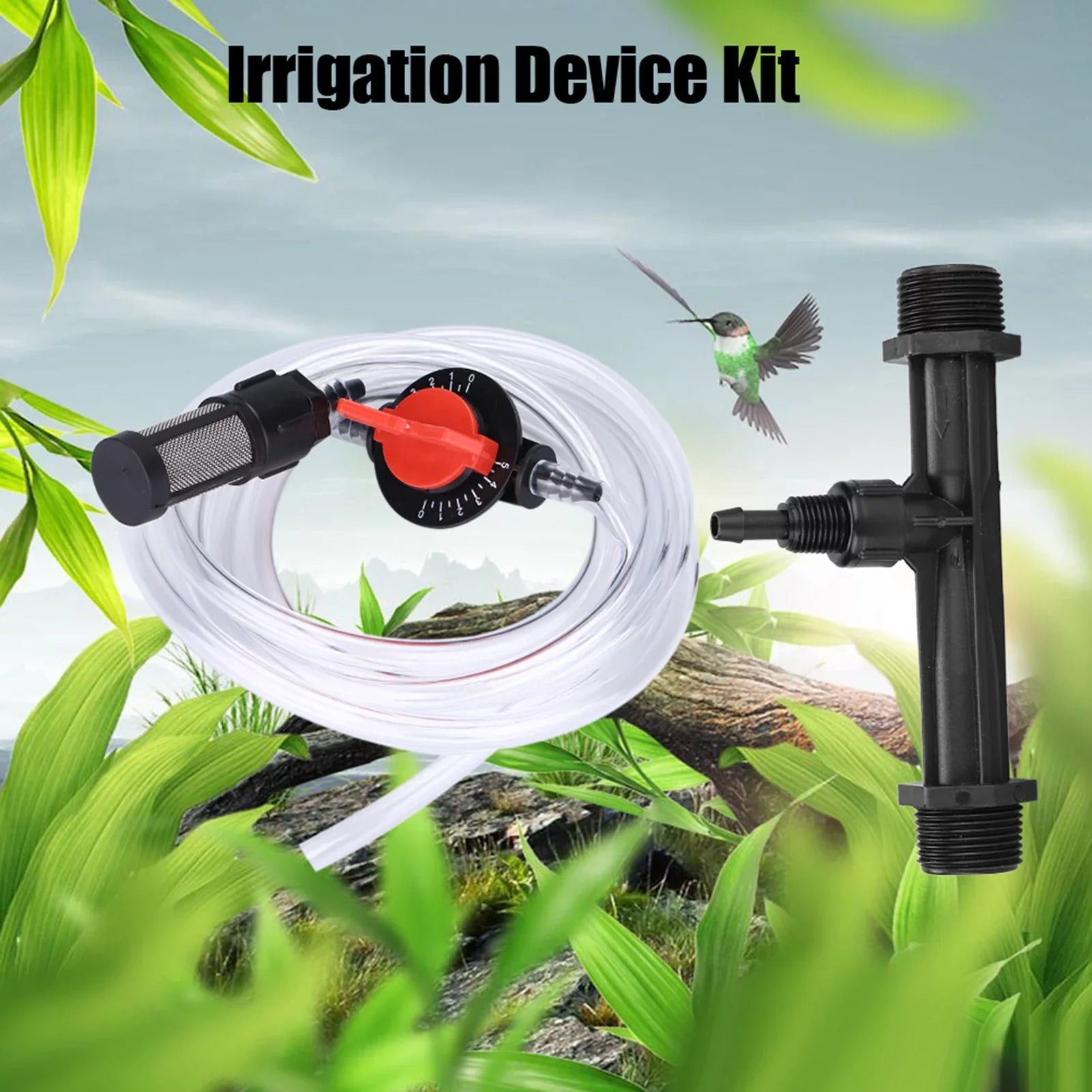 Device Irrigation Switch + Kit G3/4 Tube OKBY Device Irrigation Garden Injector - Water + + Filter