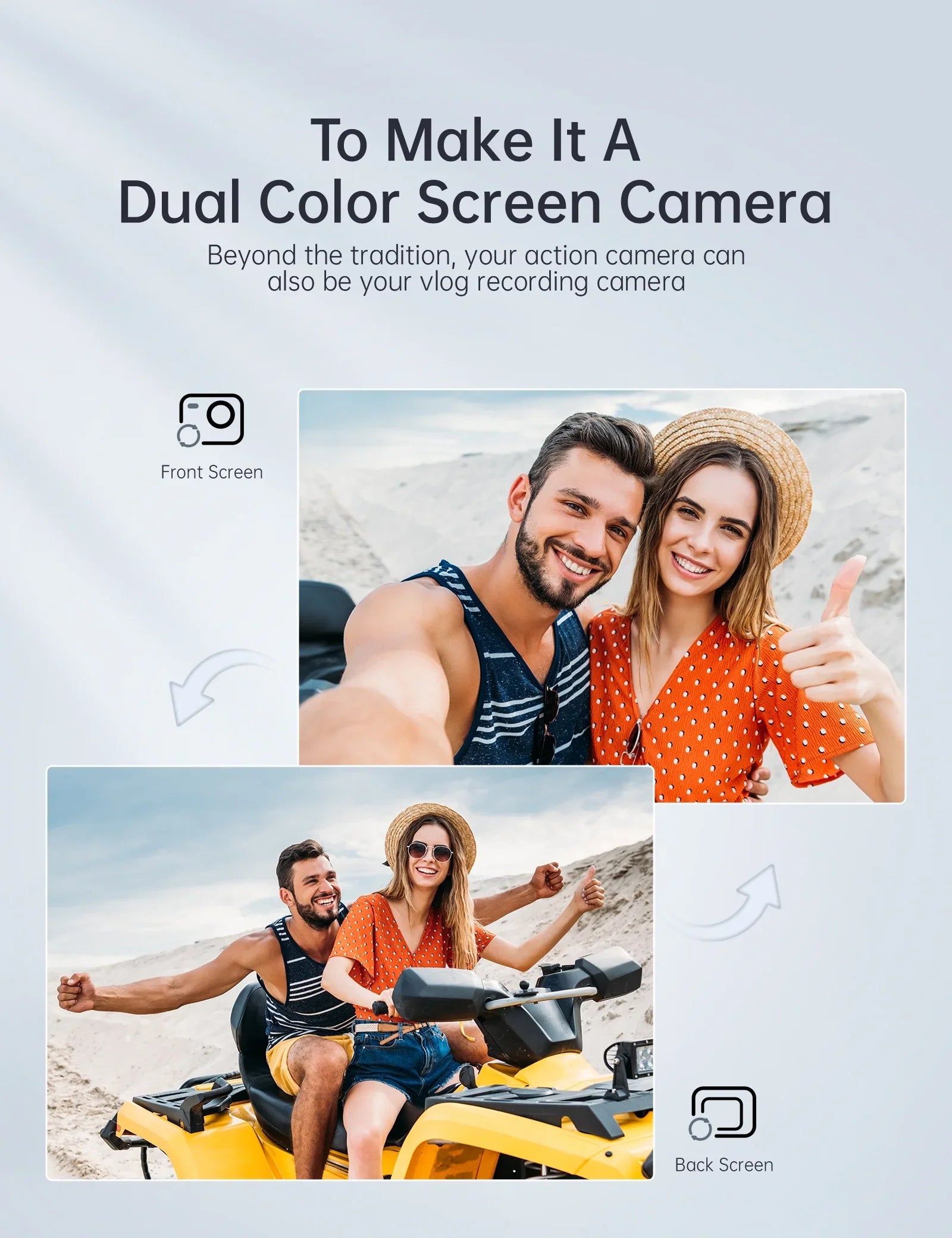 Adjustable 4K/60FPS/24MP 170° 40M Camera, Functions Wide Stabilization Anti-shake 3.0 Camera, Upgraded EIS Action Waterproof Angle Multiple