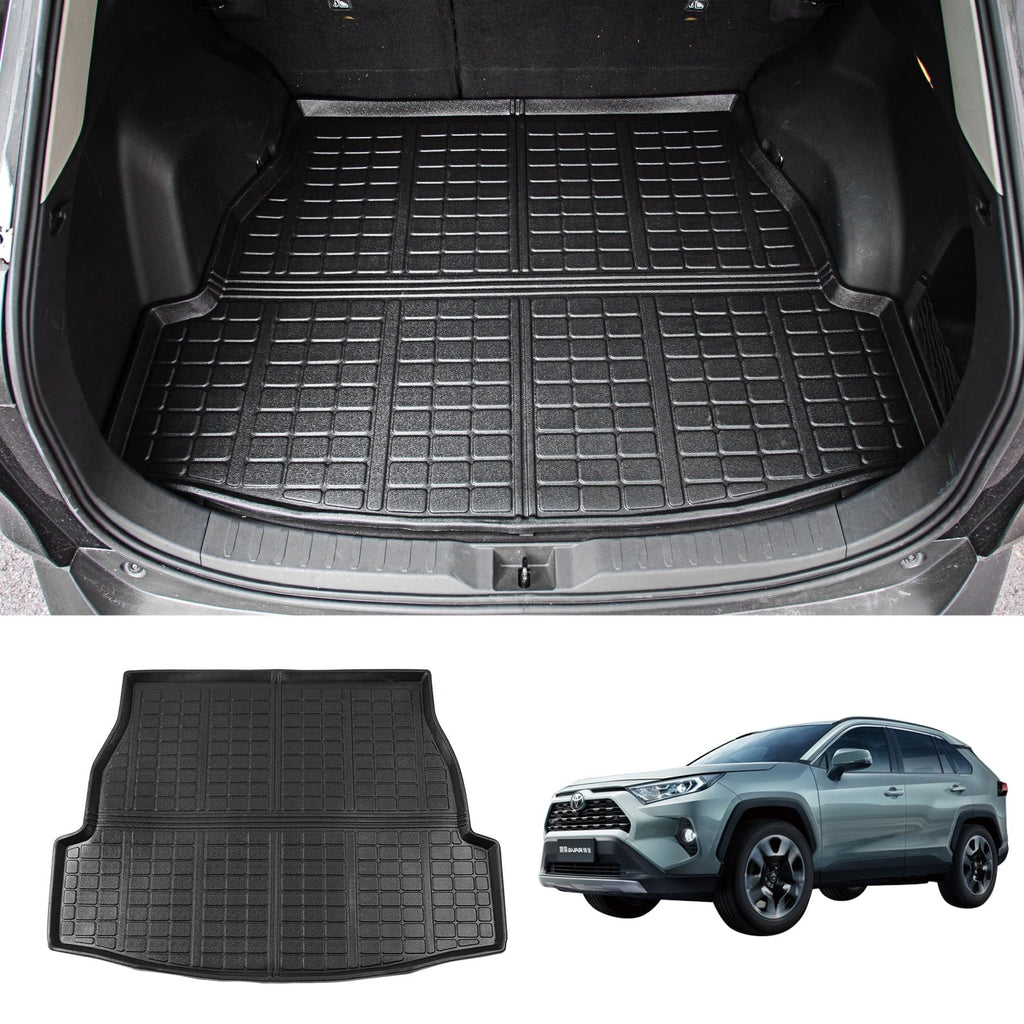 Rav4 2020 Fit Rav4 Toyota Trunk Toyota Trunk Accessories TPE (Rear Rubber Weather Mat 2023 Mat) Liner 2021 Mat Cargo 2019 All 2022