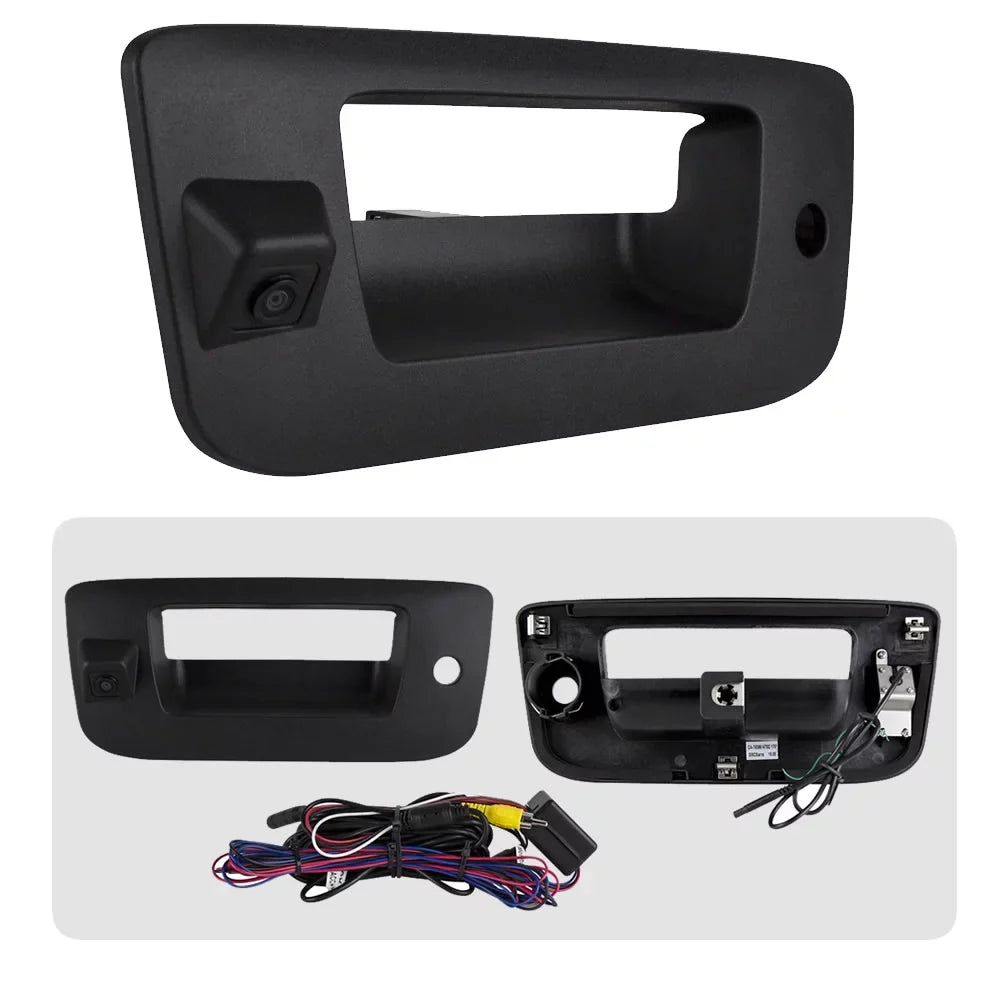 Camera GMC Tailgate Metra for by Handle Chevy & 2007-2014 iBeam
