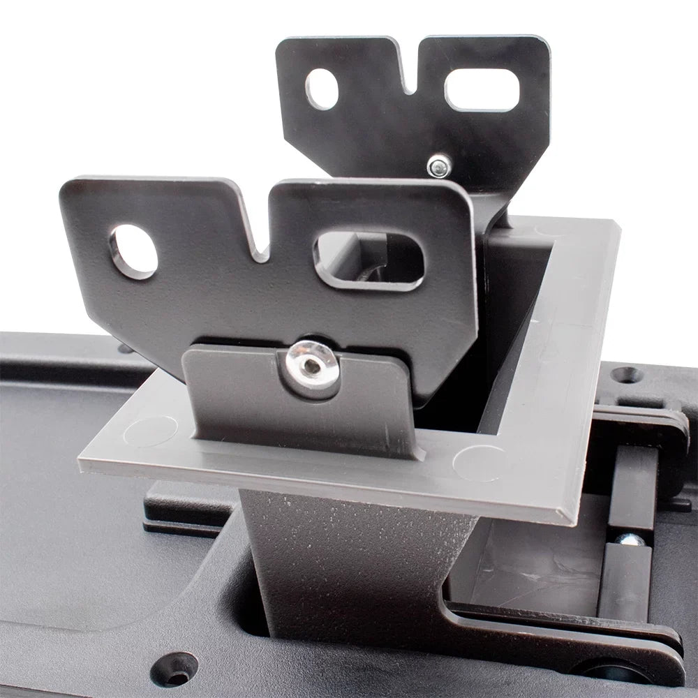 04-11 Brock Truck Console Center & Pickup Replacement Repair Base Ranger 3L5Z10047A20AAD Full Kit with Dark Armrest Compatible Hinges Gray