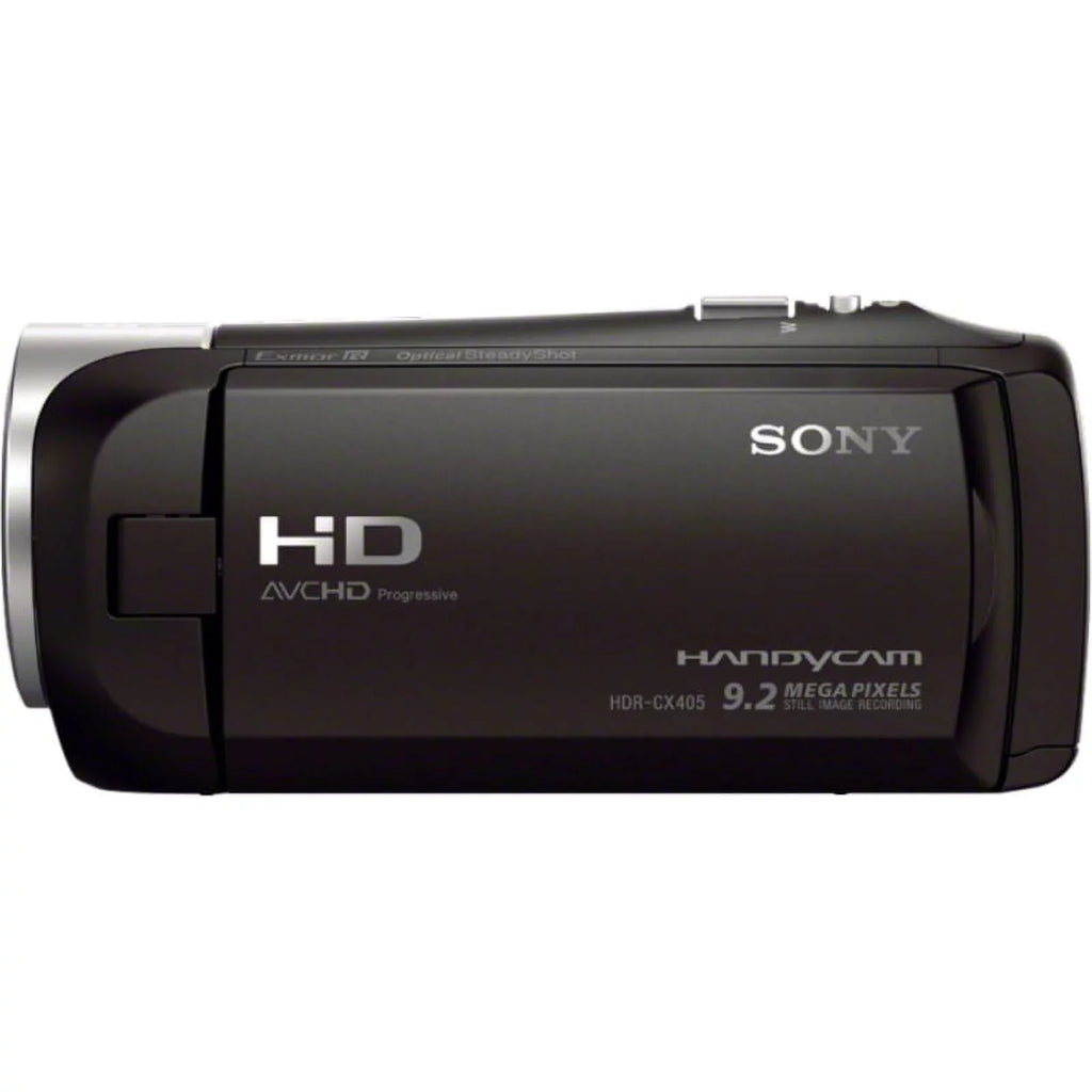 Sony MicroSDXC + HDR-CX405/B Camcorder 60p Ultra UHS-I Full + 64GB Card Pack + HD Bundle Accessory NP-BX1 Battery Memory
