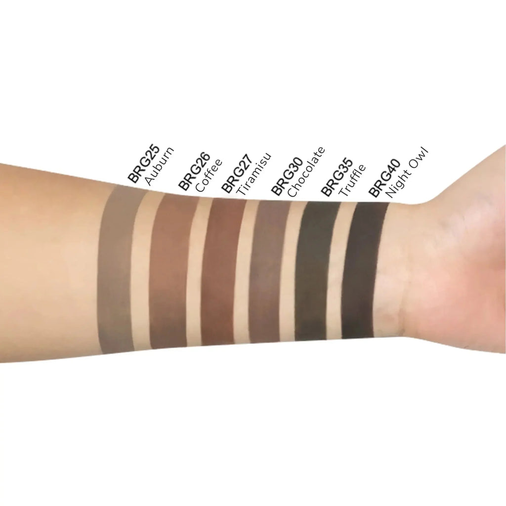 Free Pro Palette 3 Paraben - Eye Colors Texture Makeup-Street Hazel Vegan 6.2g Brow Matte