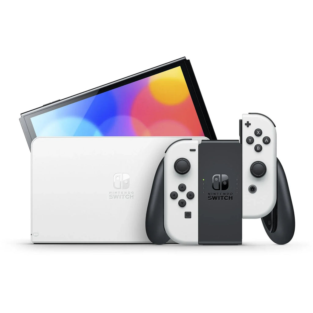 White Pokemon Nintendo Cloth with Shining Pearl Screen Switch Console OLED Cleaning and