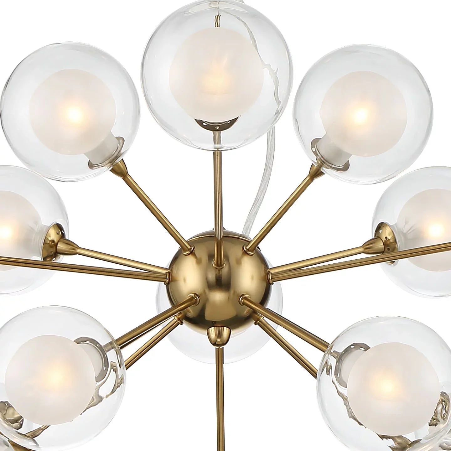 for Room Fixture Euro Antique Dining Shade Spheres Chandelier Kitchen Wide Sputnik Mid Possini Brass 15-Light 30" Island Design Century Modern Glass