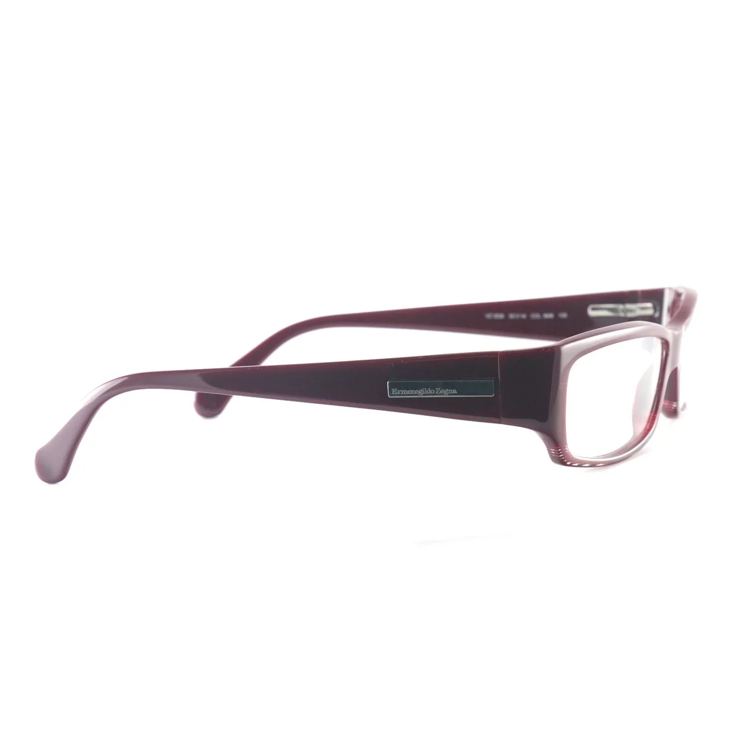 Women's 9M8 Ermenegildo Eyeglasses VZ3536 Rectangle Red Zegna 135 14 55