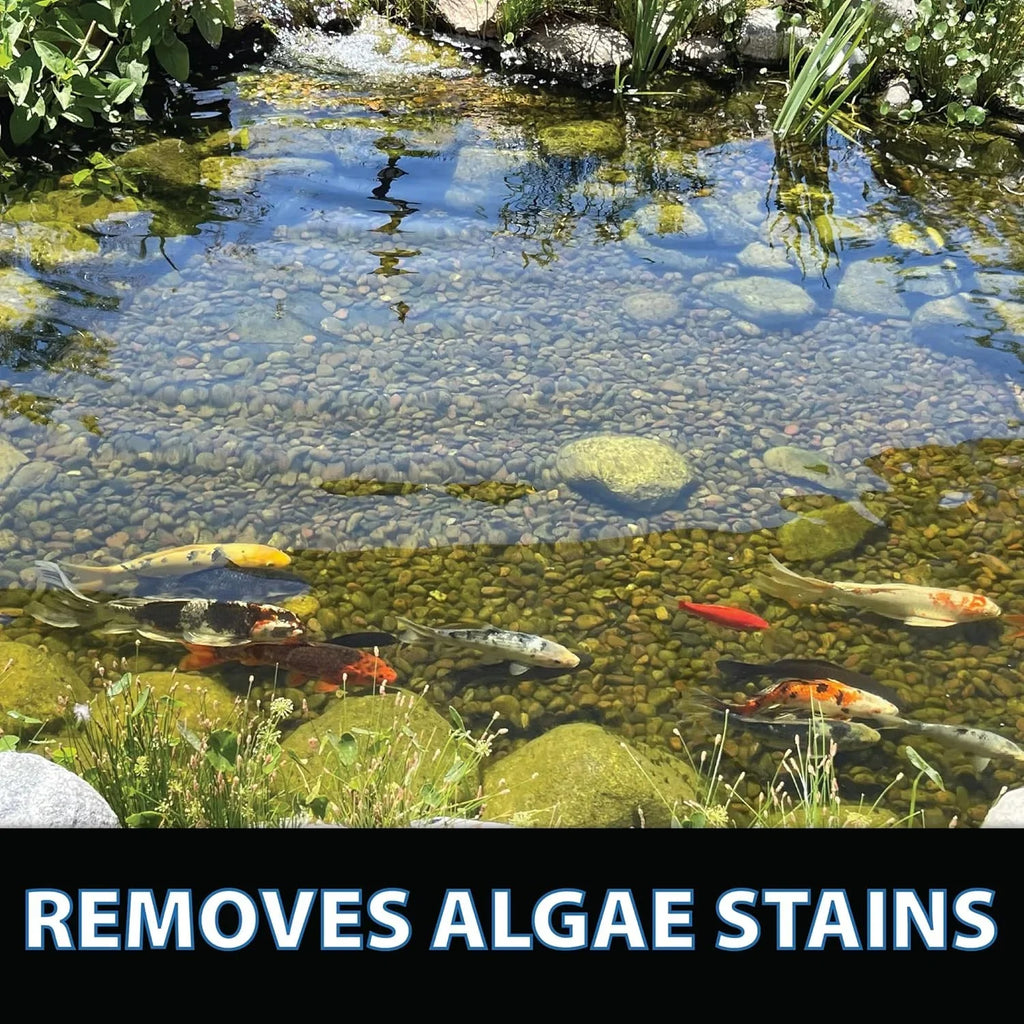 to gallons 6 Pond, Waterfall CrystalClear Treatment - up Stream treats & ClarityMax 48,000 pounds -