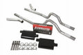 Flowmaster Kit Fits 40 F-Series 2.5" Dual 67-72 Exit Exhaust Corner Series Ford