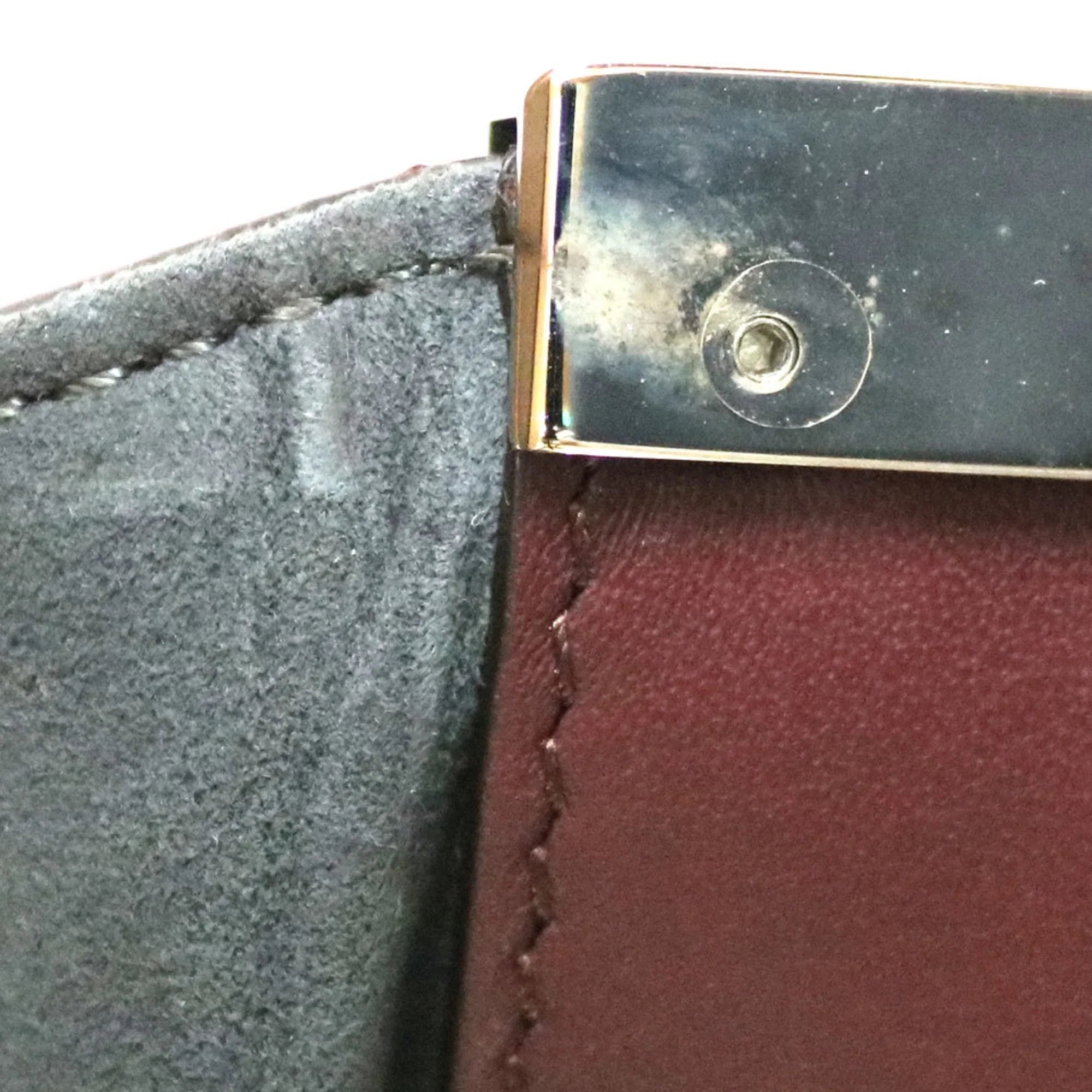 Leather FENDI Shoulder Pink Pre-Owned Bag Women's Fendi (Fair)