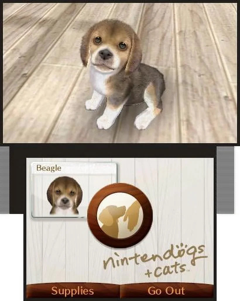 '+ and New Poodle Nintendogs Friends Nintendo Cats: Toy 3DS