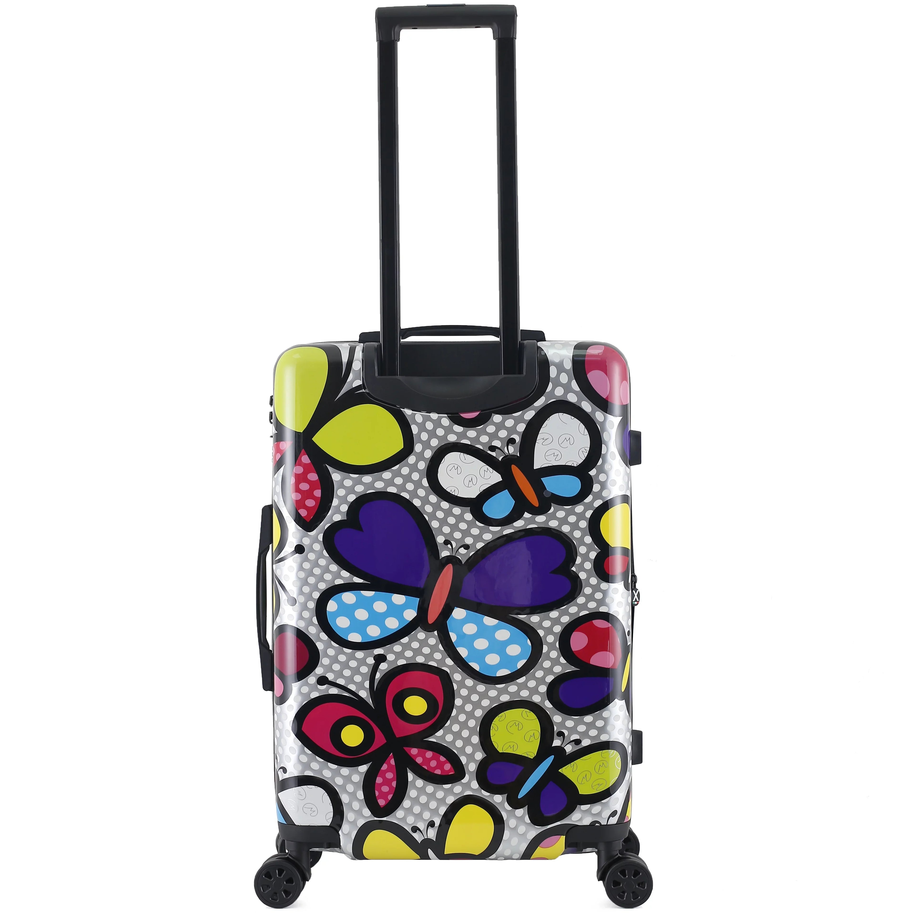 Butterfly Pop Pop 20" Luggage Italy Art Suitcase TUCCI