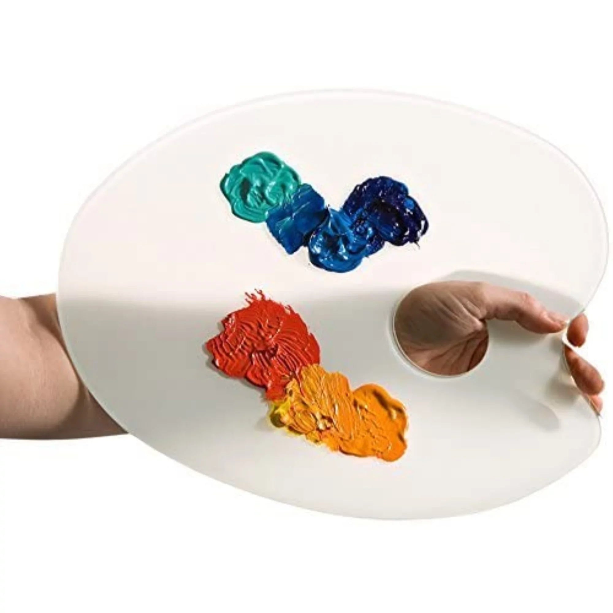 Palette Oval 14", Amaco - 11" x Glass