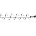 AMAH234554 RAParts Middle Unloading Horizontal Auger,