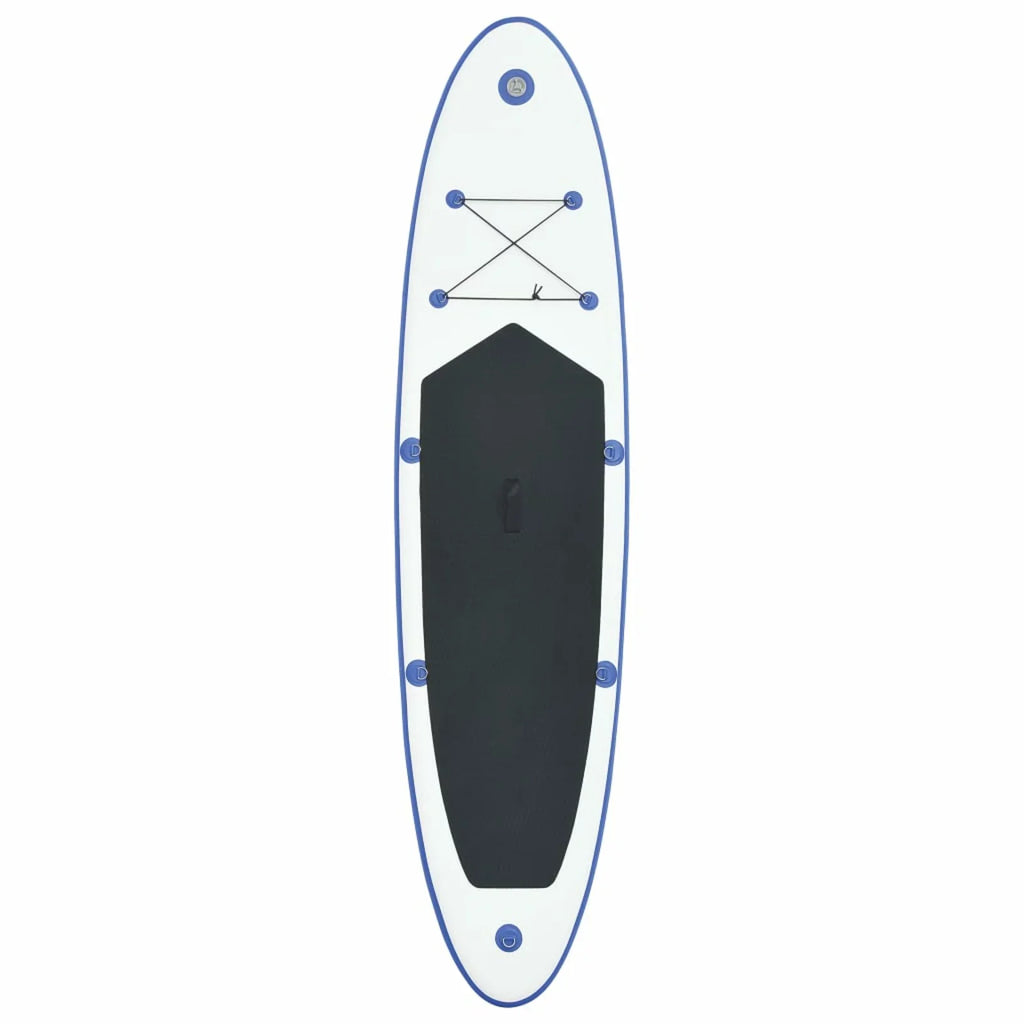 Set Blue and White Board Paddle ametoys Surfboard Inflatable