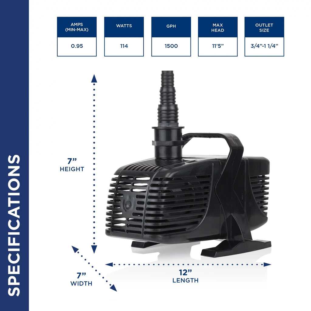 33 Ft. Tornado Alpine 1500Gph Pump Corporation Cord /