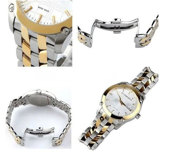 Burberry Watch Two-Tone BU1857 Womens'